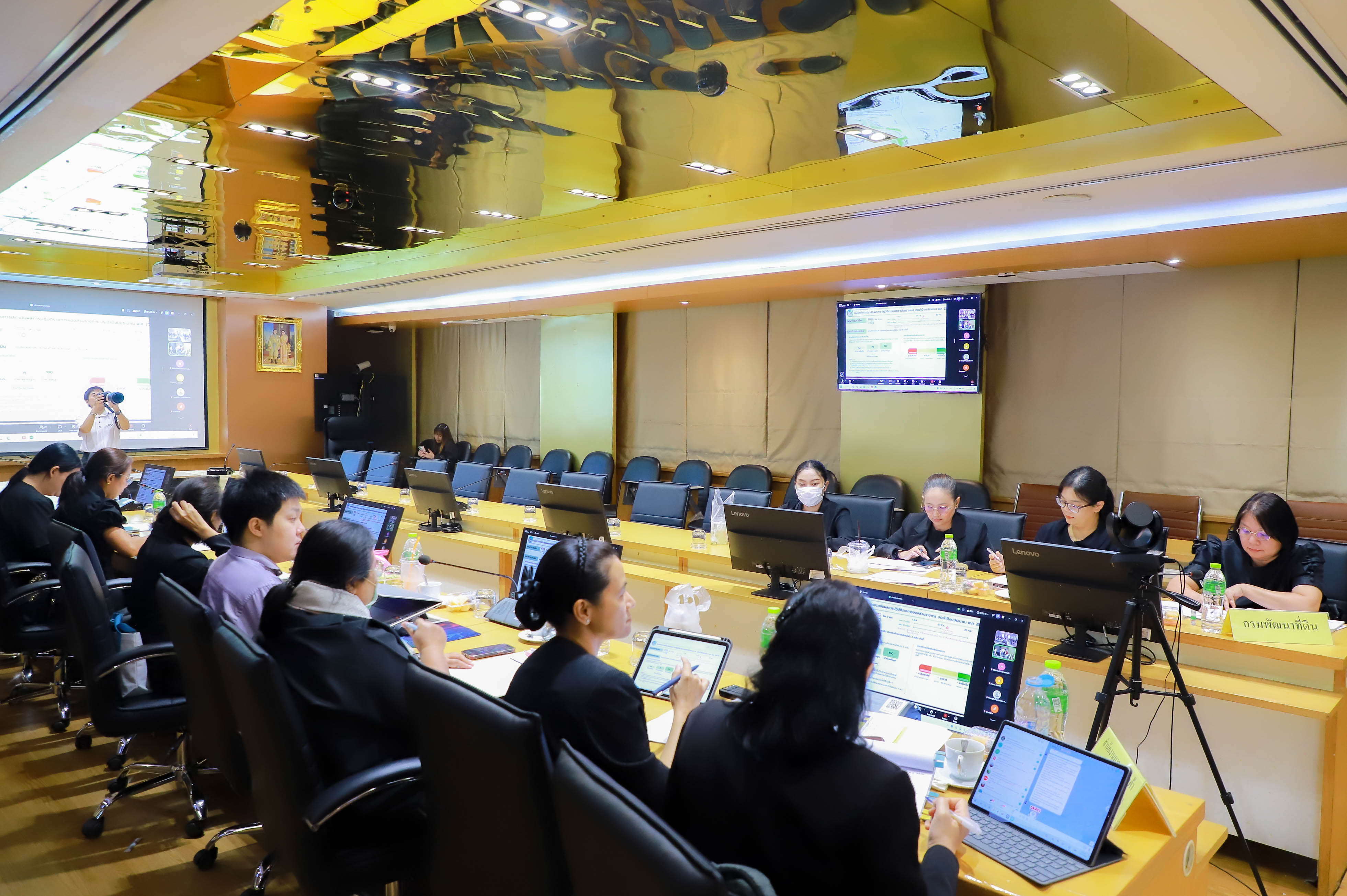 title - รองเลขาธิการ ส.ป.ก. ร่วมประชุมกลั่นกรองการประเมินผล ก.เกษตรฯ ครั้งที่ 2/2569